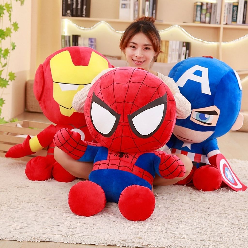 Spider-Man, Iron Man, Captain America