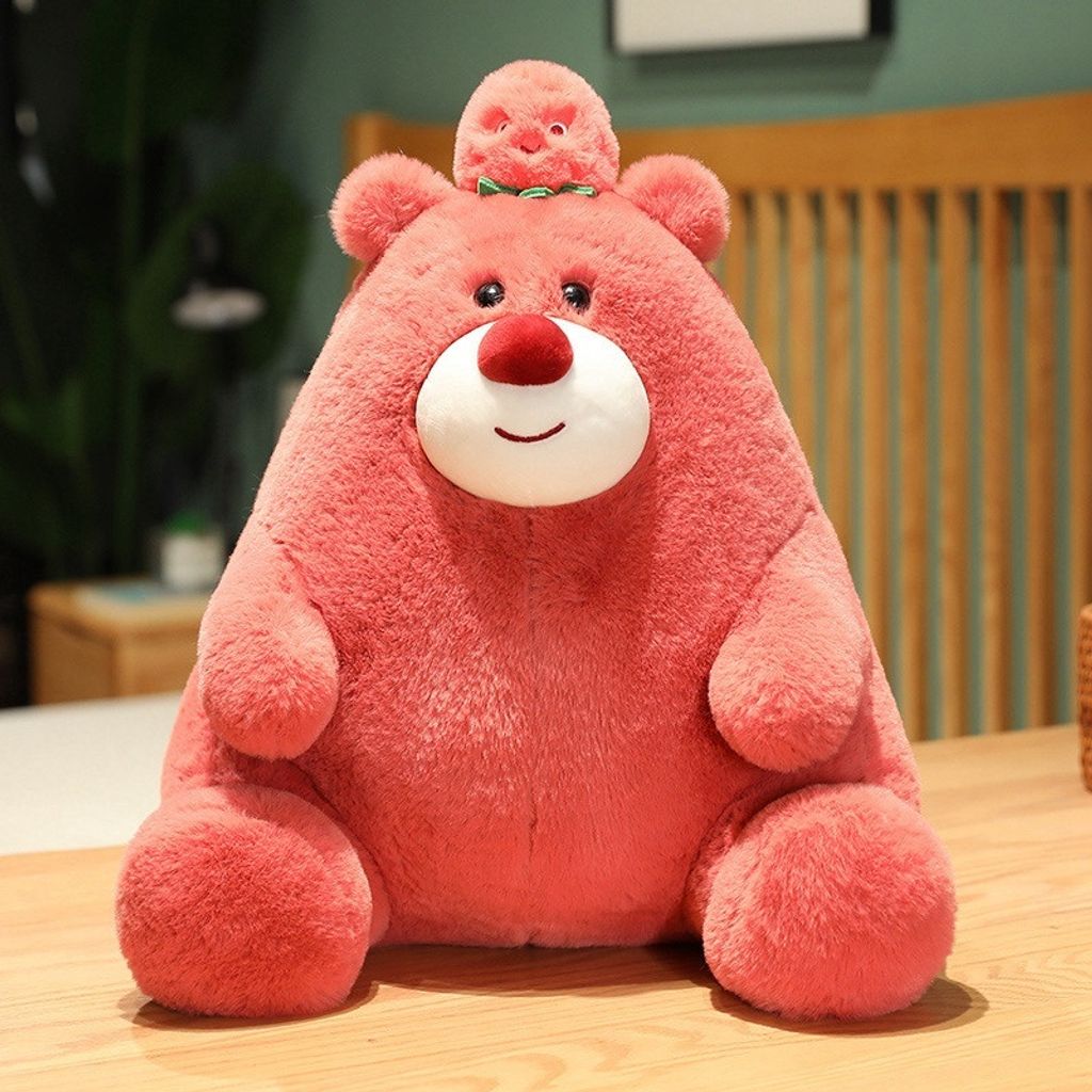 Sitting Strawberry Bear