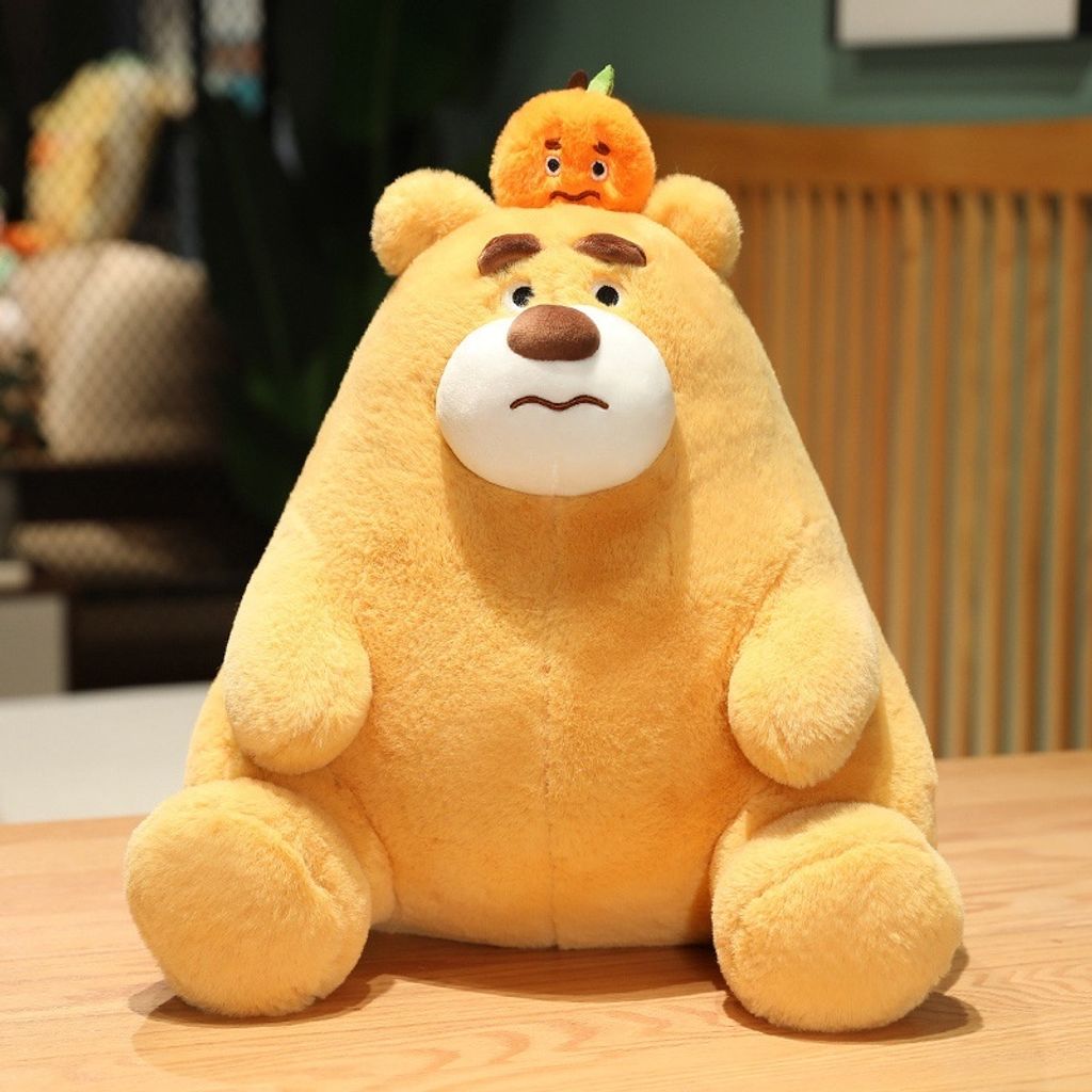 Sitting Orange Bear