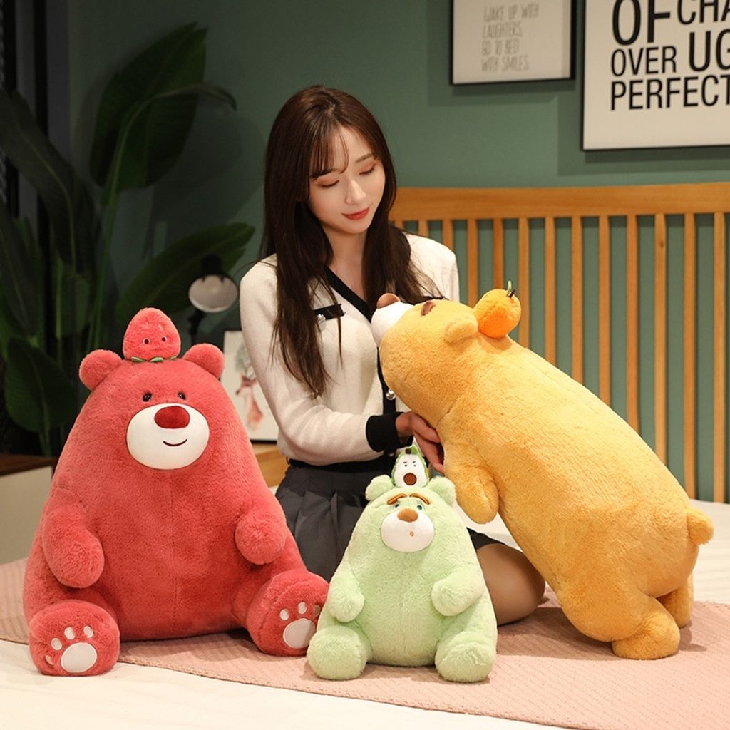 Avocado Bear, Strawberry Bear, Orange Bear