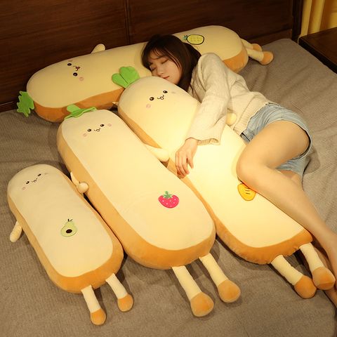 Cute Bread Long Pillow