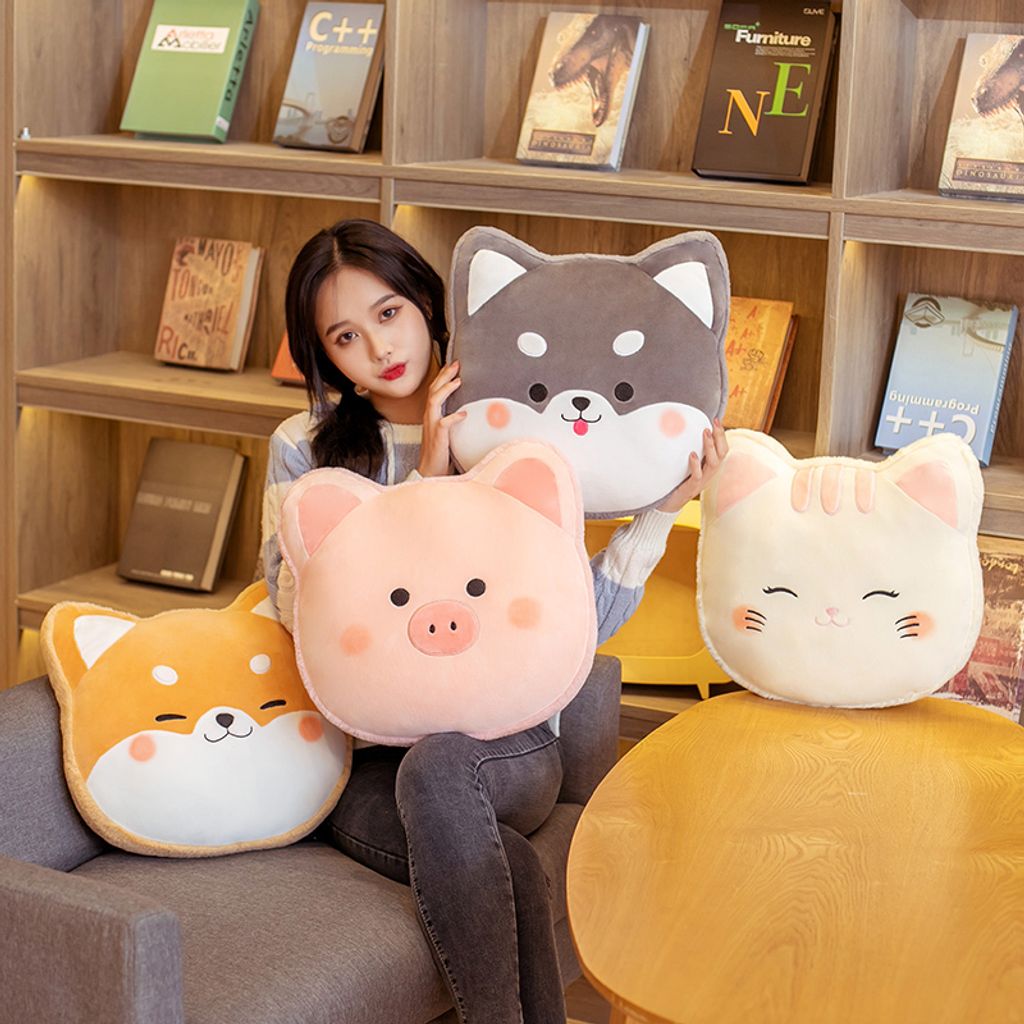 Husky, Pig, Shiba Inu, Cat