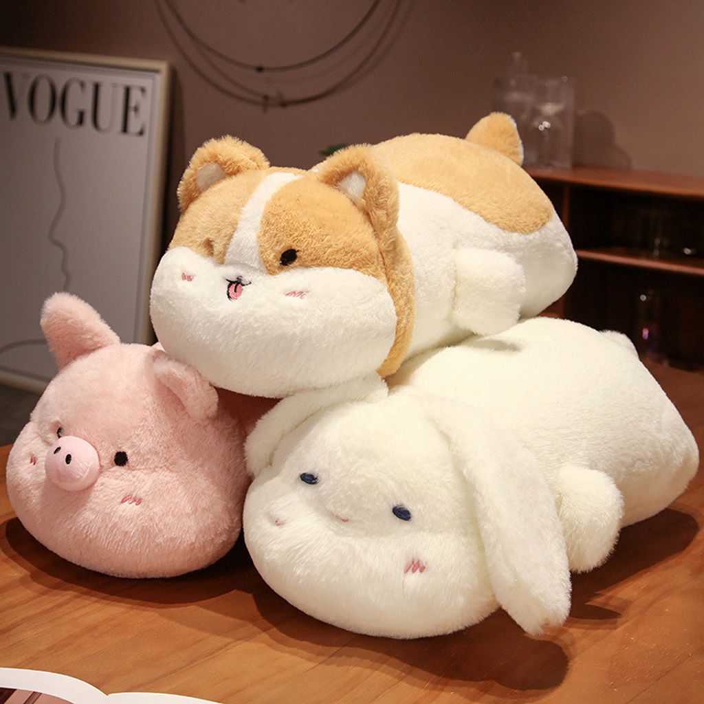 Pig, Rabbit, Shiba Inu