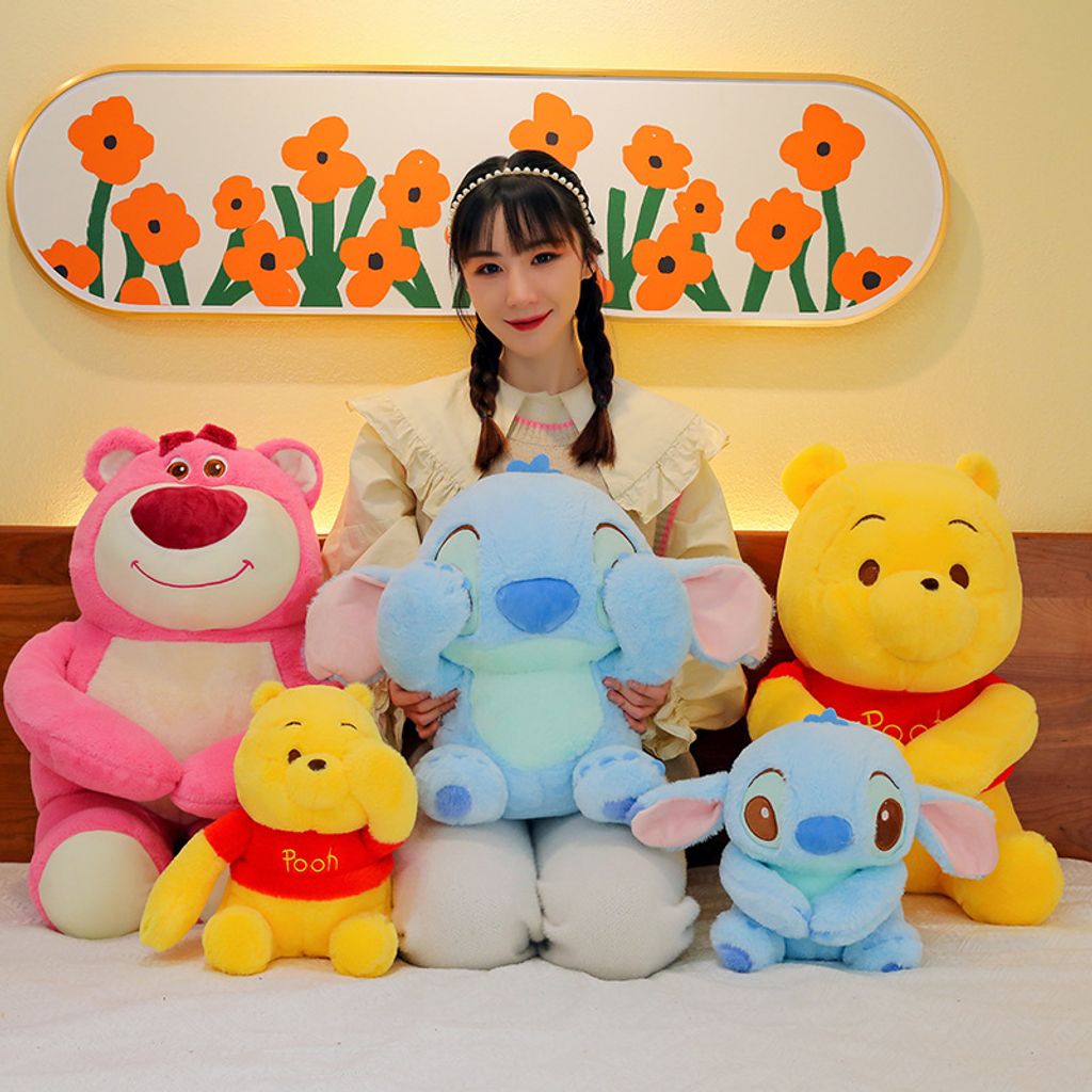 Winnie-the-Pooh, Stitch, Lotso