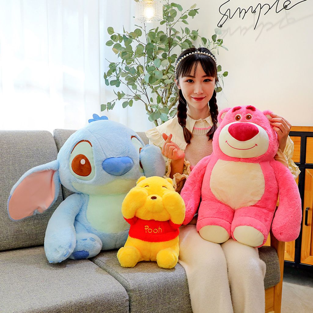 Winnie-the-Pooh, Stitch, Lotso