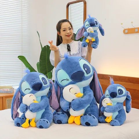 Stitch Hug Duck