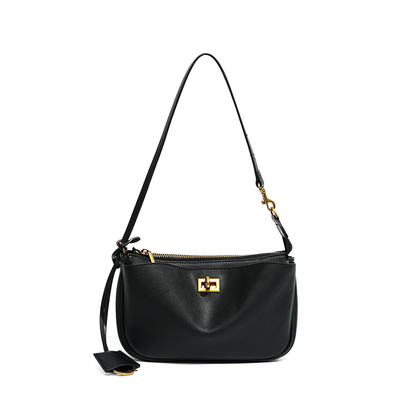 Rodeo Leather Baguette Bag – Front View