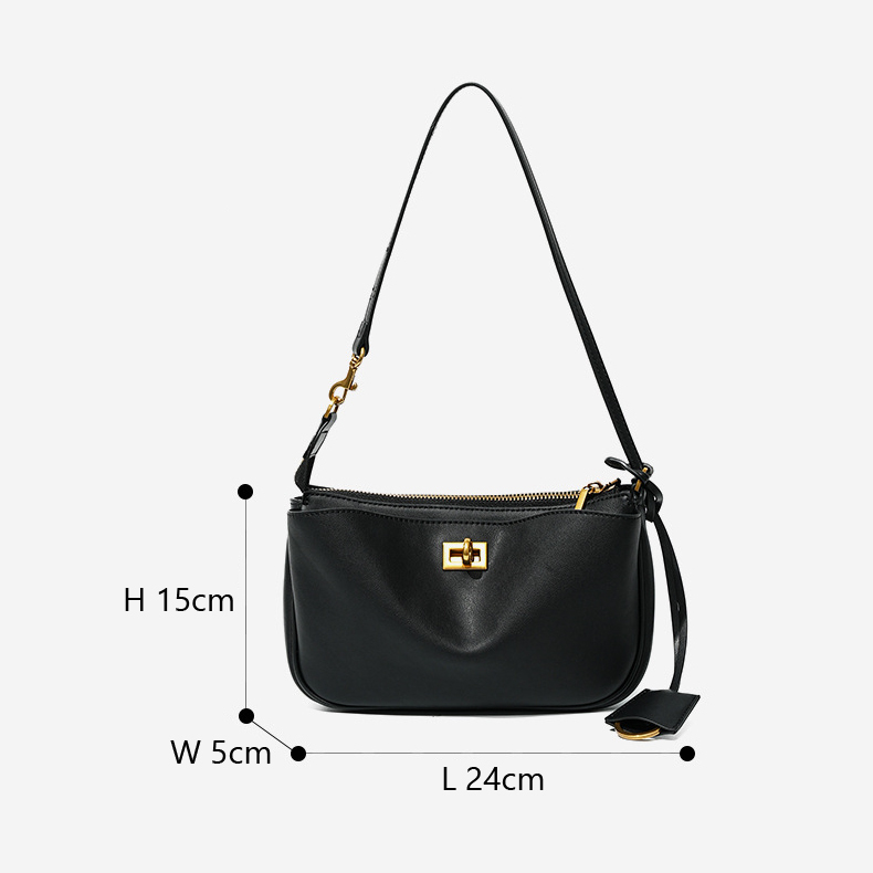 Rodeo Leather Baguette Bag – Size Reference