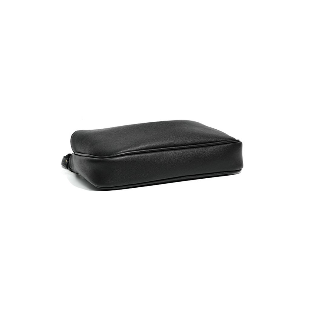 Rodeo Genuine Leather Baguette Bag – Bottom View