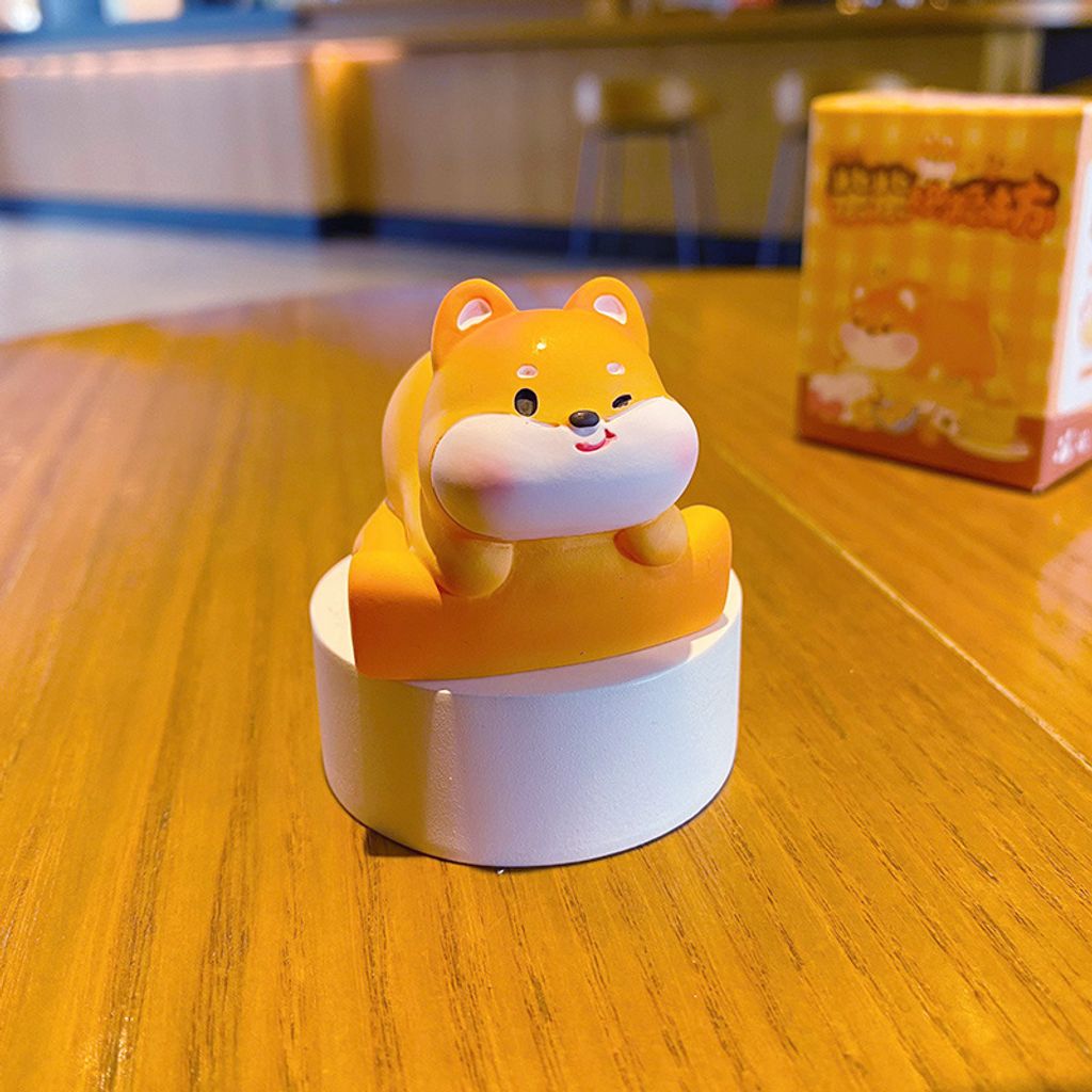 Shiba Inu bakery mini figurine pizza Shiba Inu variant