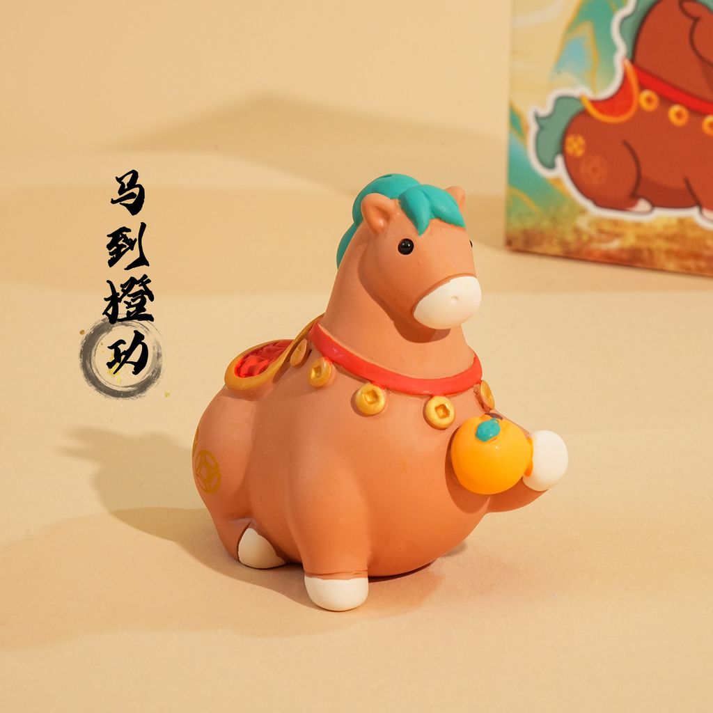 Tang-style cute instant success pony mini figurine