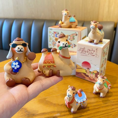 Camel desert journey mini figurines featuring all six designs