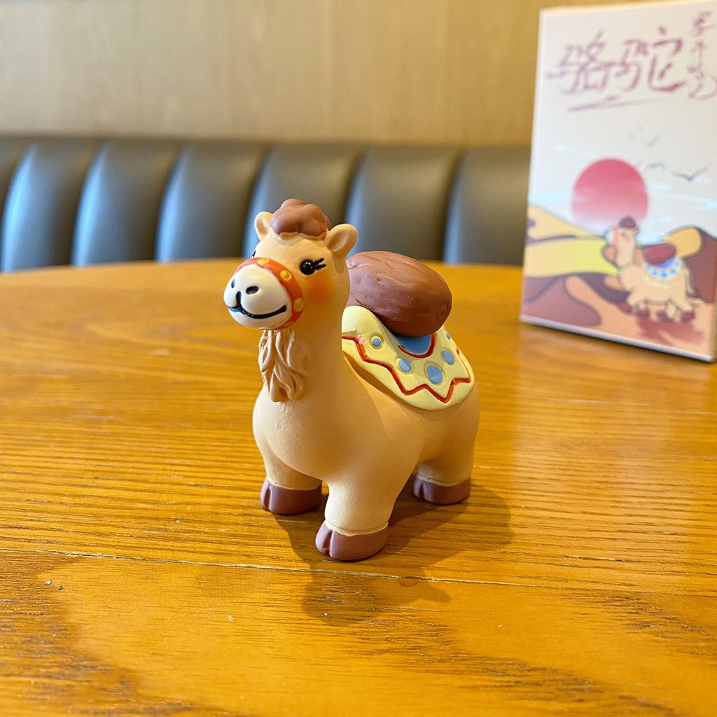 Dates camel desert journey mini figurine
