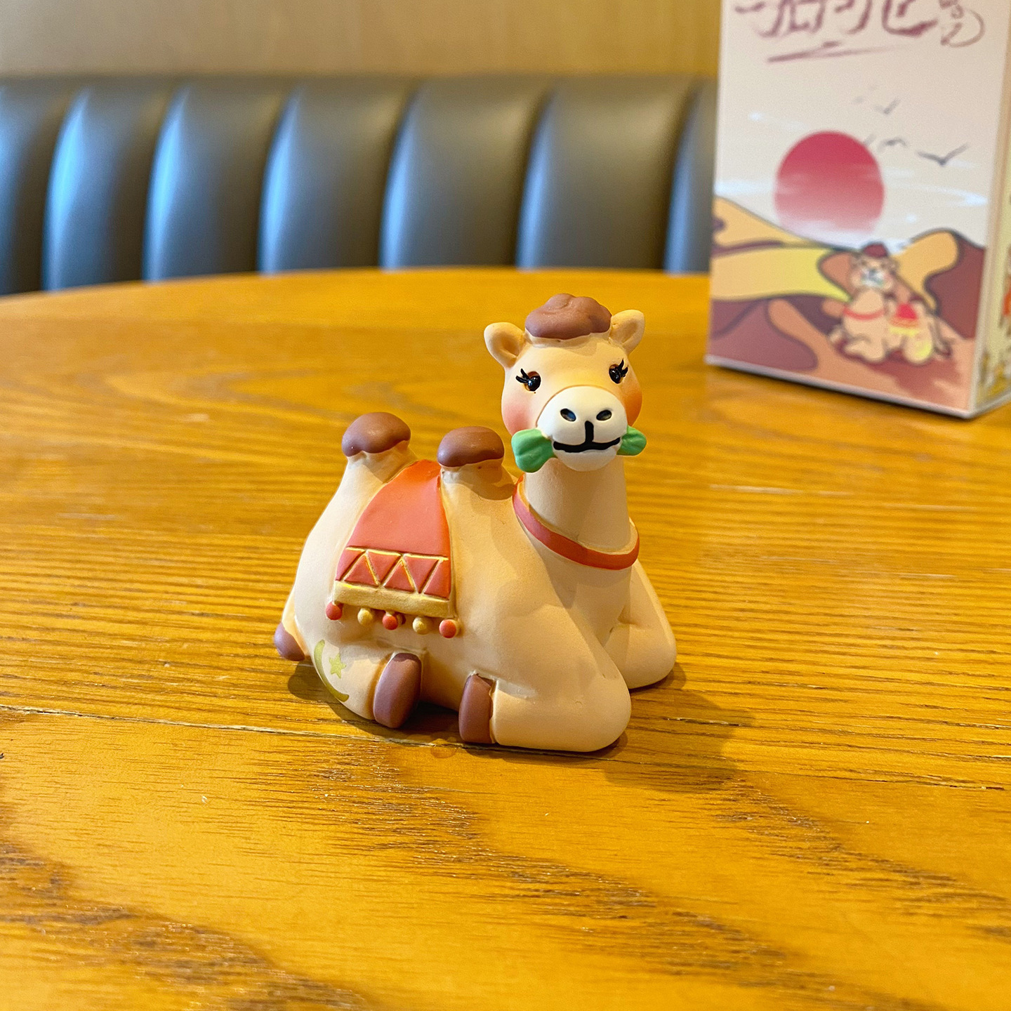 Ramadan camel desert journey mini figurine