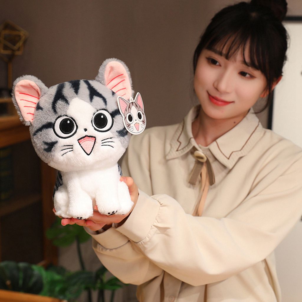 Chi’s Sweet Adventure cat plush toy for hugging and lounging