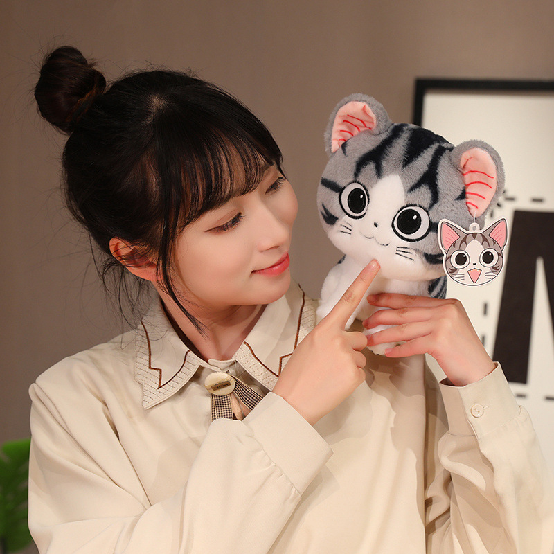 Chi’s Sweet Adventure cat plush toy for hugging and lounging