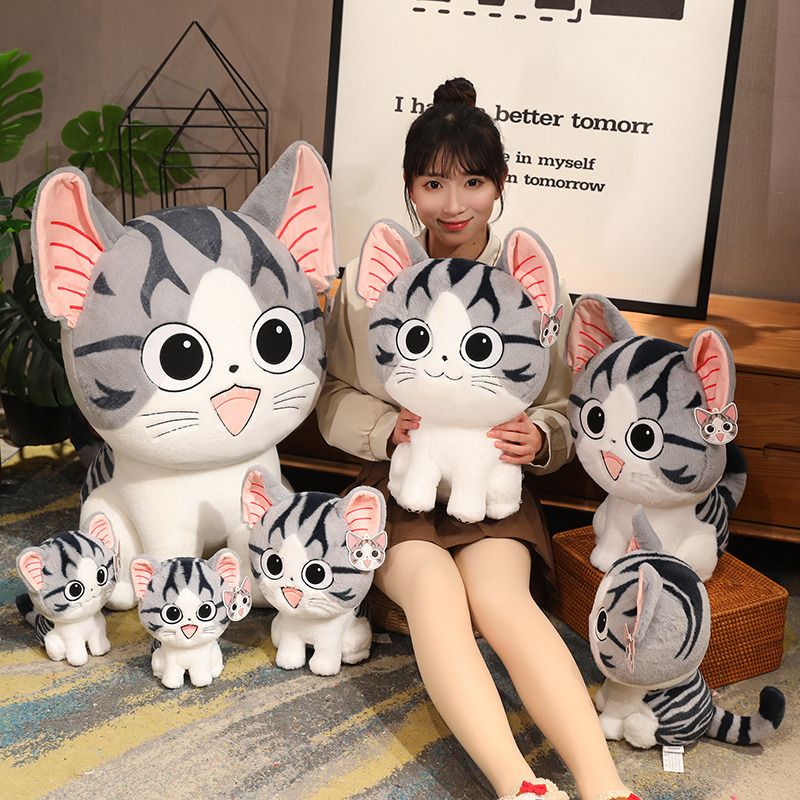 Chi’s Sweet Adventure cat plush toy for hugging and lounging