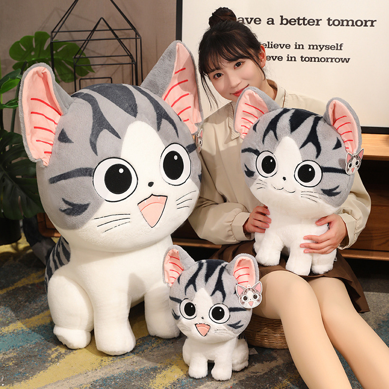 Chi’s Sweet Adventure cat plush toy for hugging and lounging