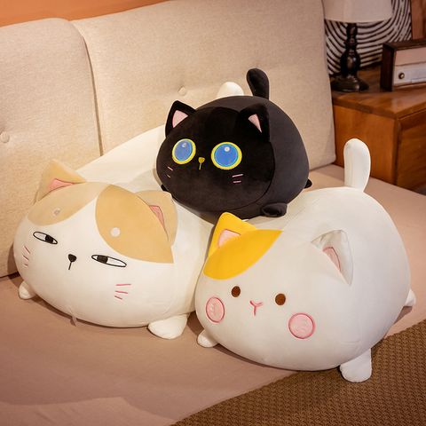 Cute chubby cat plush toy