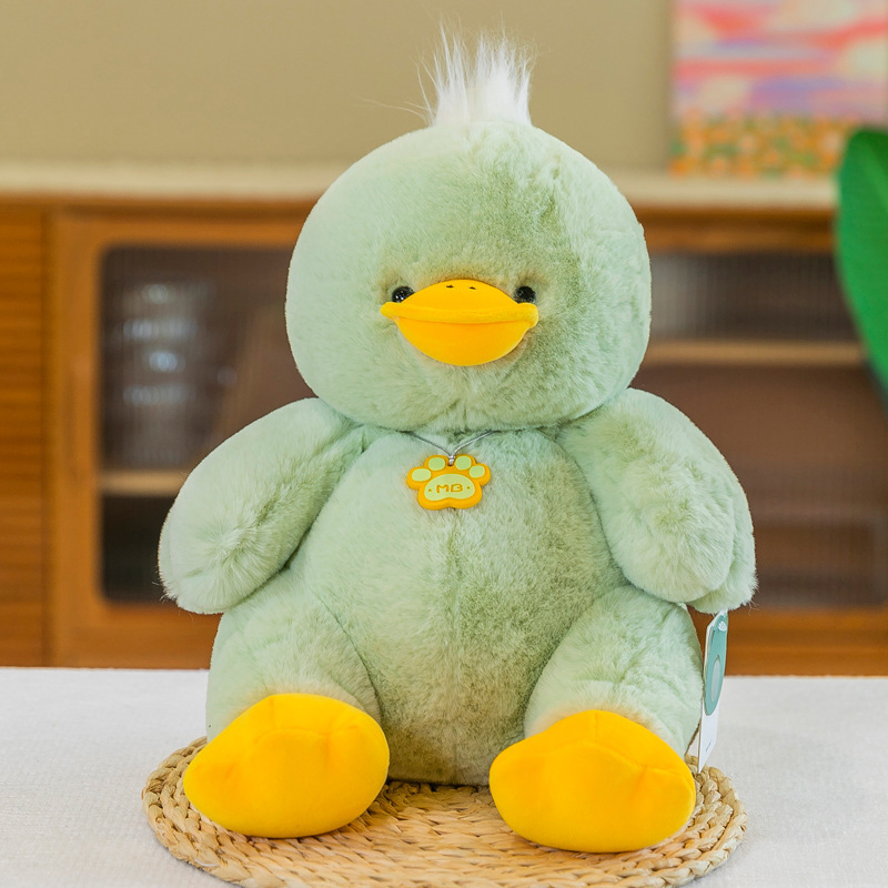 Green duck plush toy