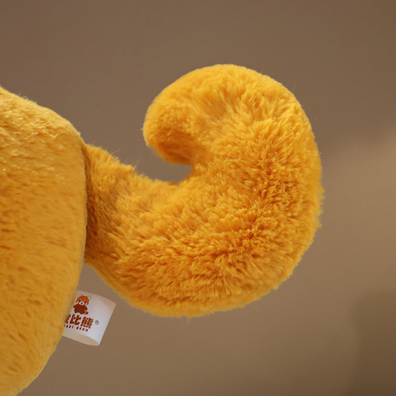 Close-up of Akita Inu plush toy tail