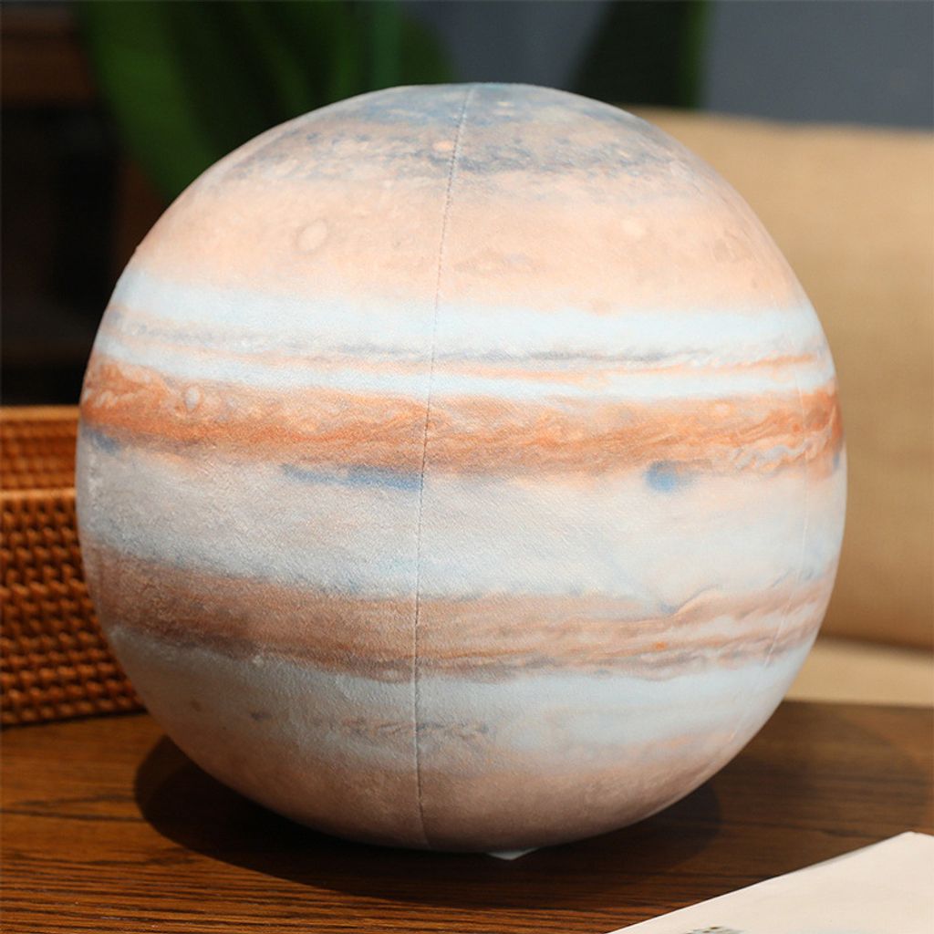 Jupiter planet plush pillow