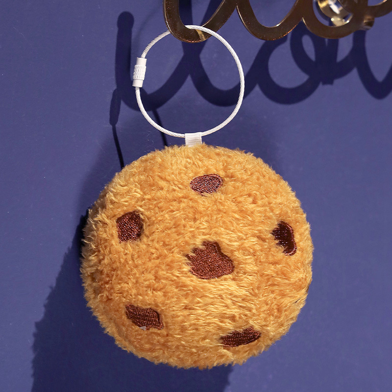 Cookie plush keychain