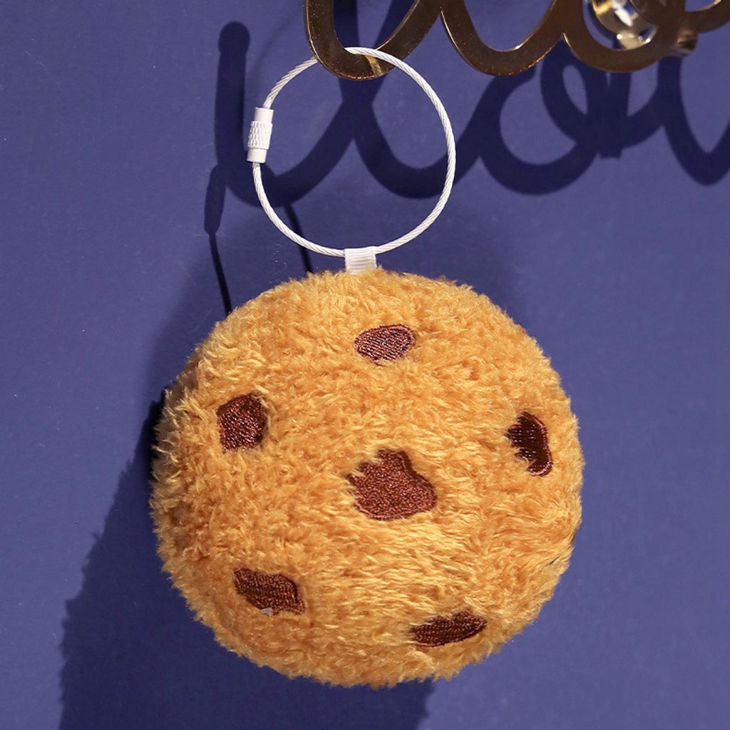 Cookie plush keychain