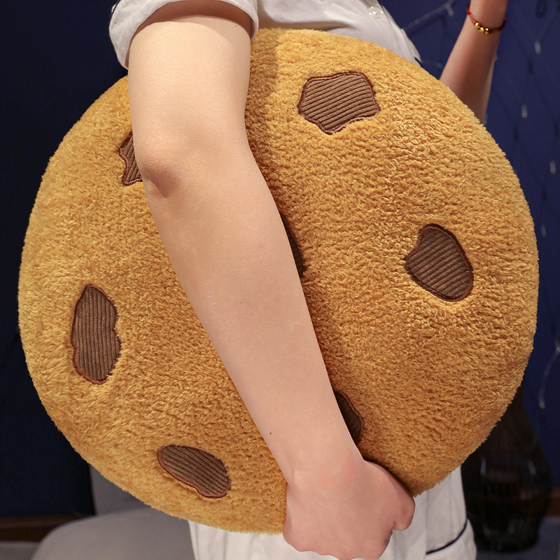 Cookie plush pillow for hugging