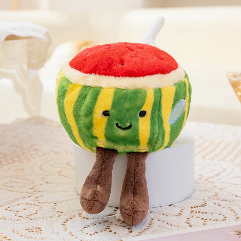 Watermelon eco fruit plush toy