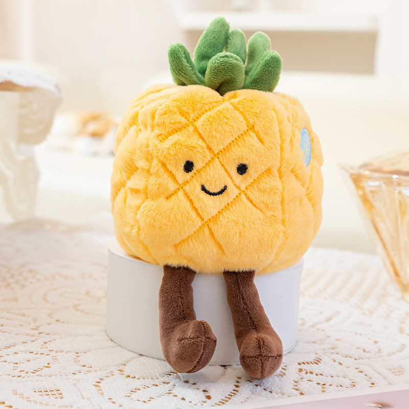 Pineapple eco fruit plush toy