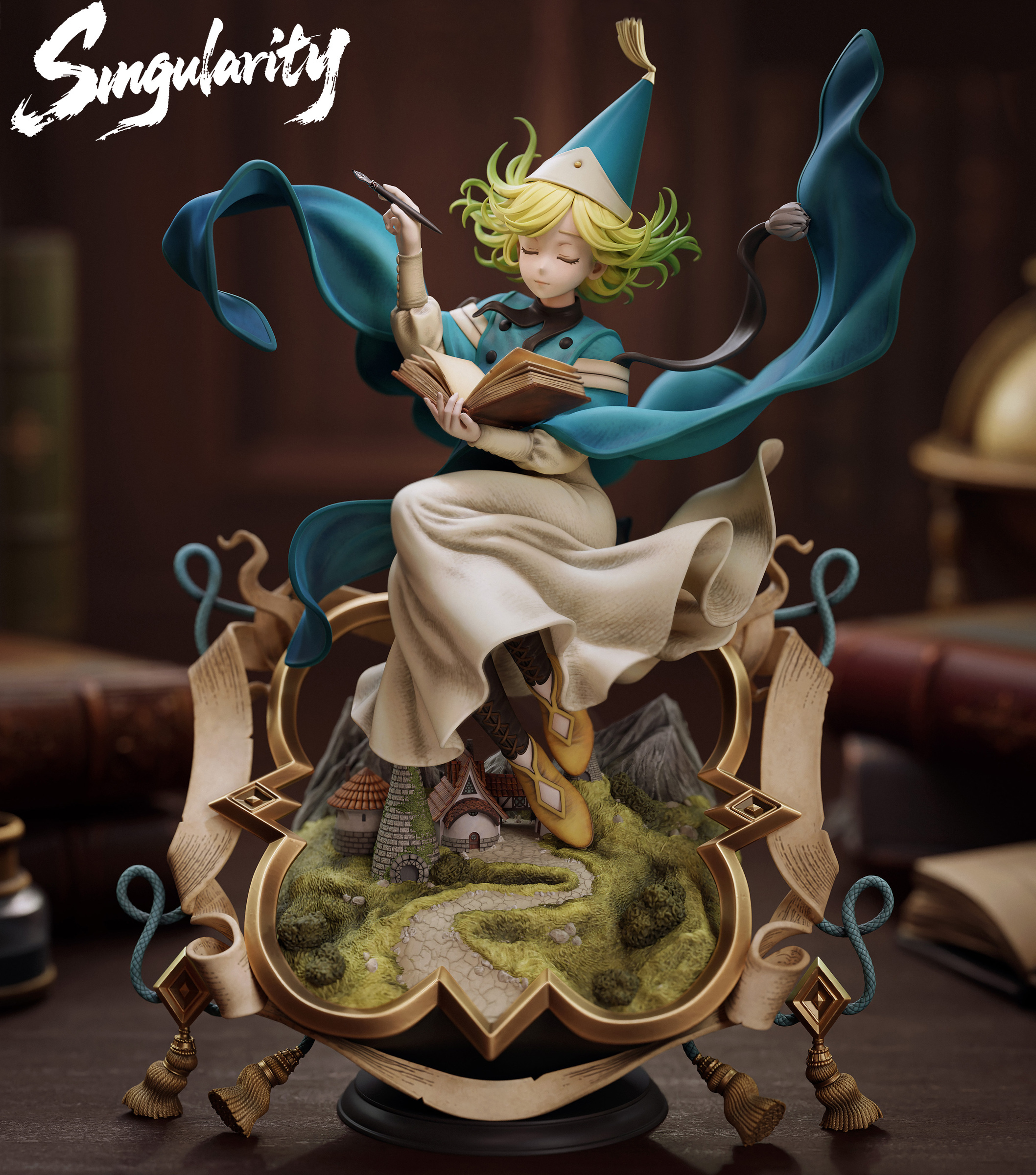 預購】尖帽子的魔法工坊GK 蒐藏雕像可可[Singularity Studio] – 無人島玩具