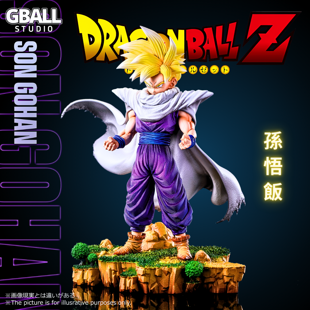 七龍珠GK 蒐藏雕像孫悟飯[GBALL Studio] – 無人島玩具