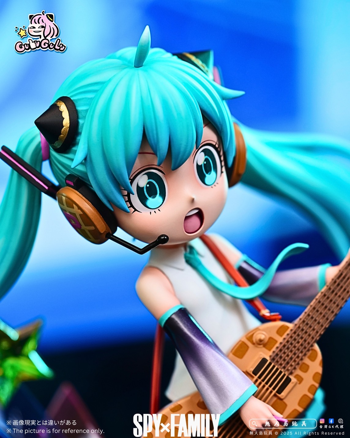 gulu gulu パーカー 新品未開封 哀 凛人 藍珠 蛍ちゃん 間諜家家酒x初音未來GK 蒐藏雕像安妮亞初音吉他少女[GULUGULU