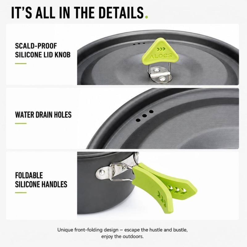 12 Alocs Cookware Set CW-C96