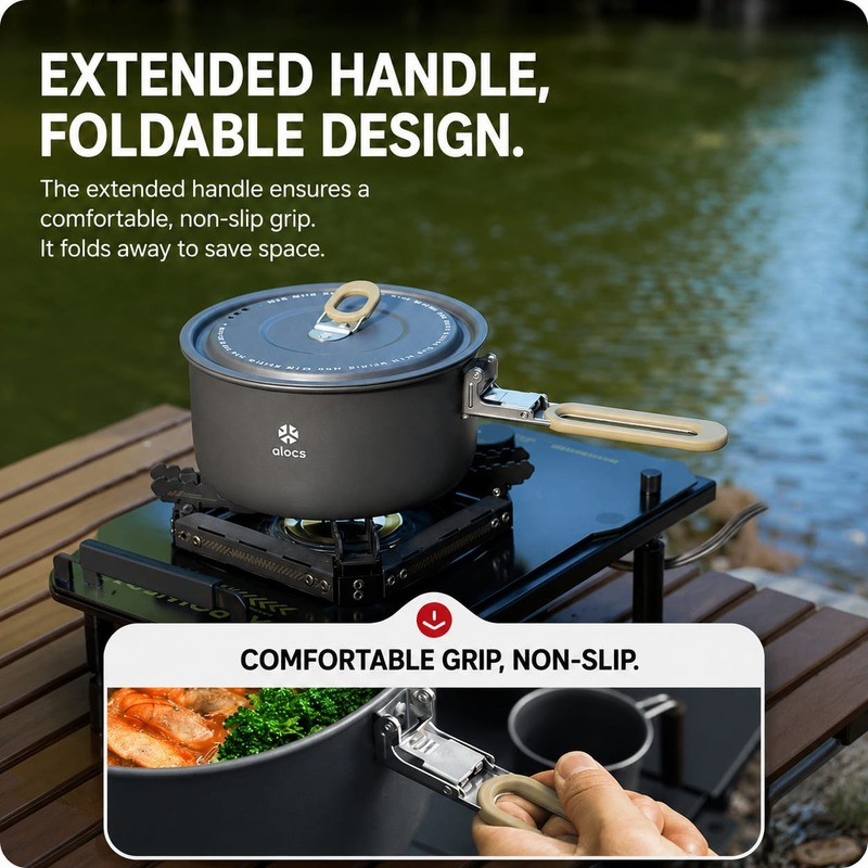 22 Alocs Cookware Set CW-C06 Pro