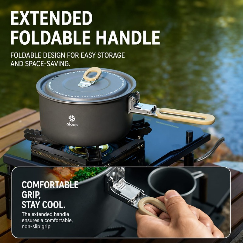 18 Alocs Cookware Set CW-C06 Pro
