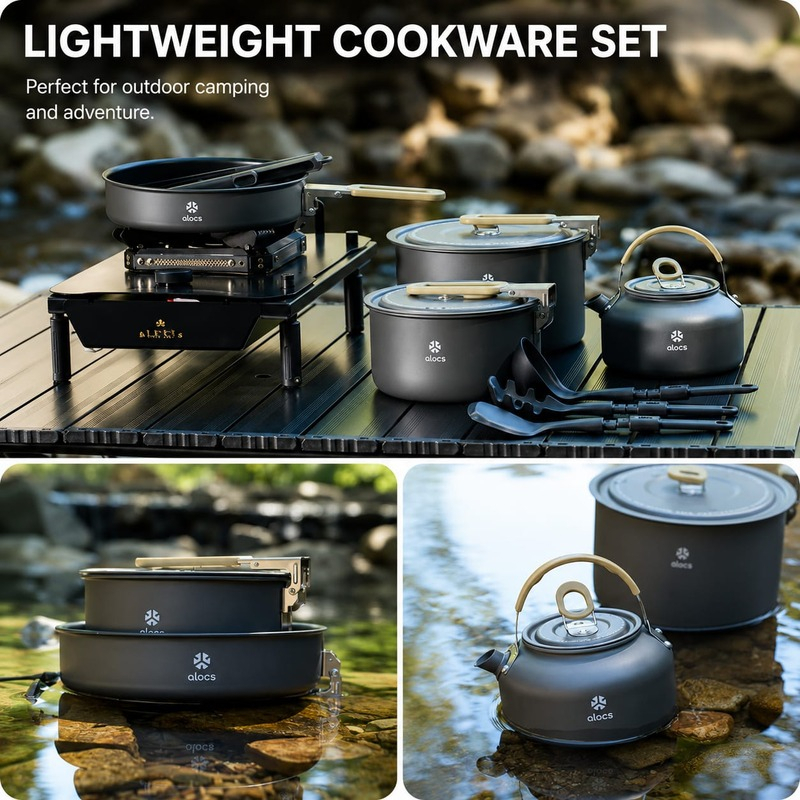 09 Alocs Cookware Set CW-C06 Pro