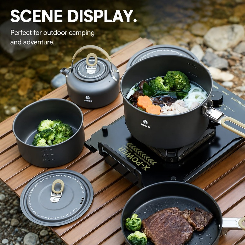 12 Alocs Cookware Set CW-C06 Pro