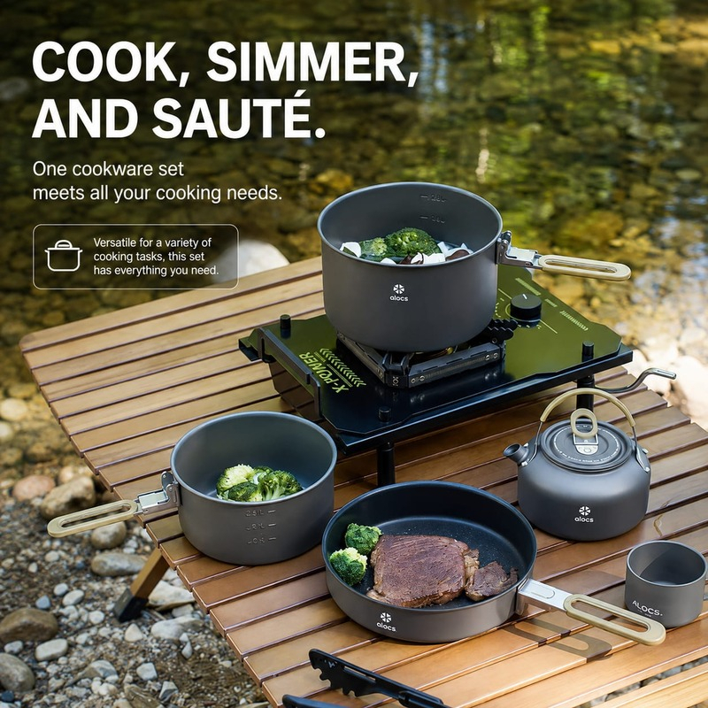 20 Alocs Cookware Set CW-C06 Pro
