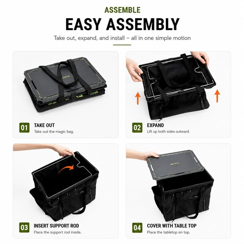 Alocs Organizer Storage Bag (14)