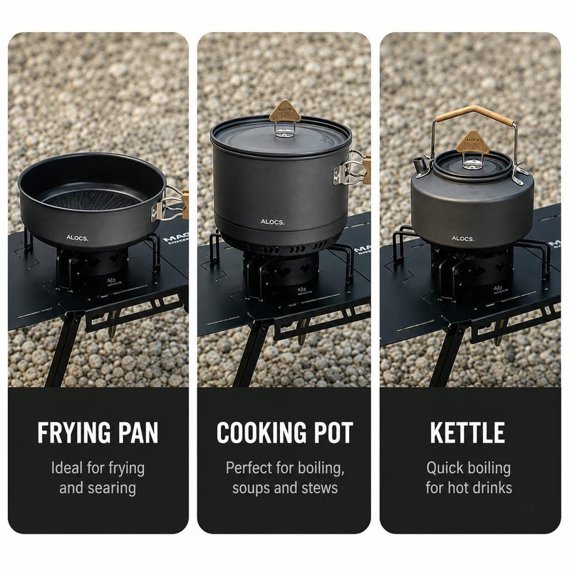 08 Alocs Magic Box  IGT Camping Stove