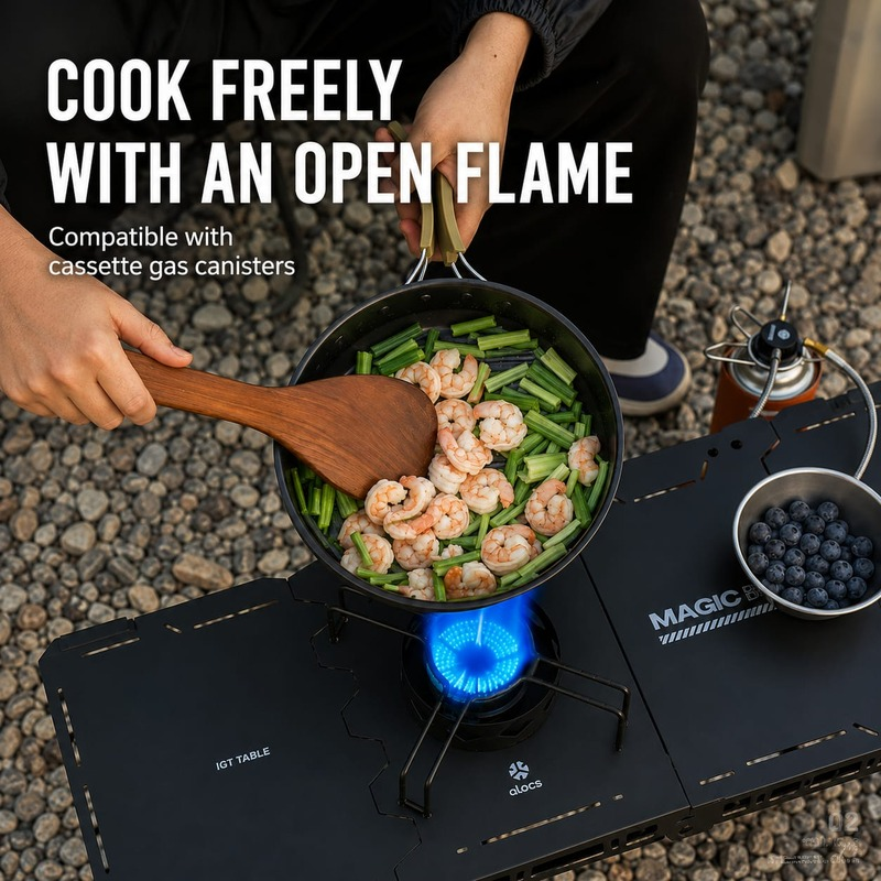11 Alocs Magic Box  IGT Camping Stove