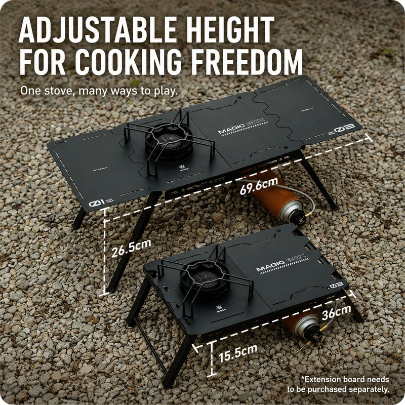 13 Alocs Magic Box  IGT Camping Stove