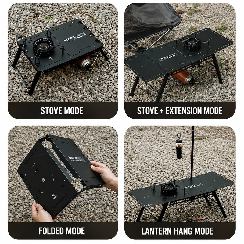 14 Alocs Magic Box  IGT Camping Stove