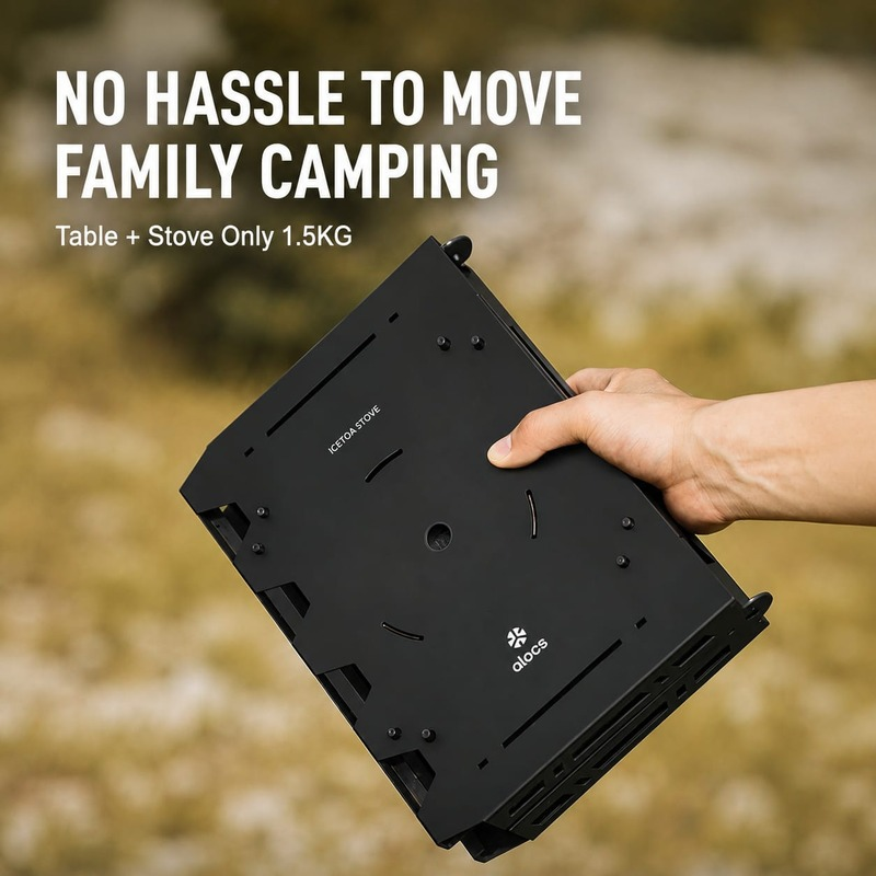 19 Alocs Magic Box  IGT Camping Stove