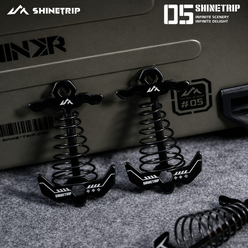 05 Shinetrip Fishbone Spring Ground Nail