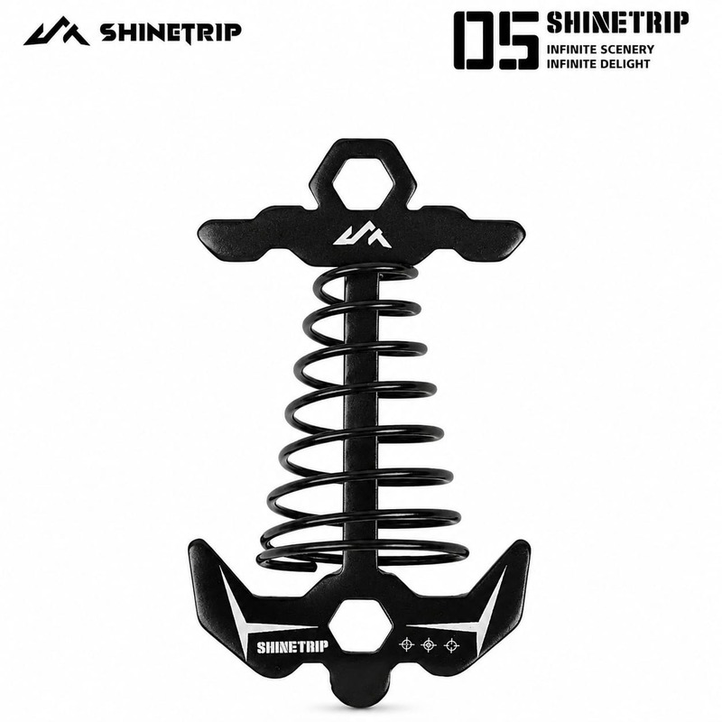 08 Shinetrip Fishbone Spring Ground Nail