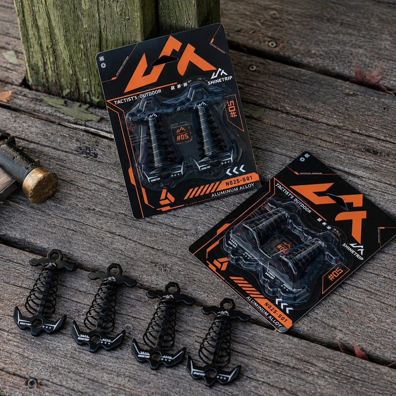 17 Shinetrip Fishbone Spring Ground Nail