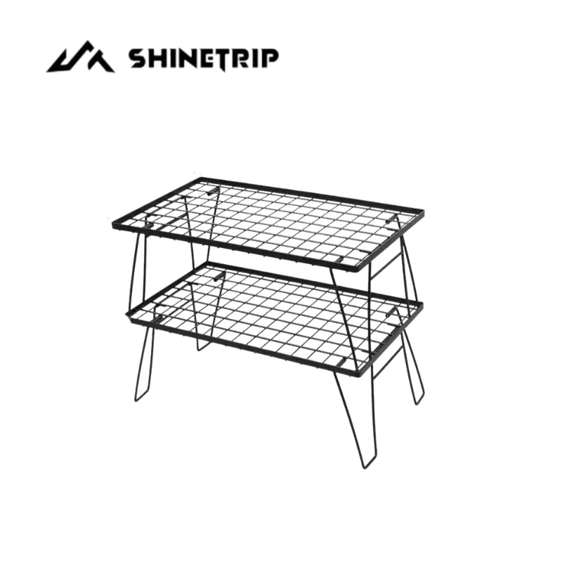 01 Shinetrip Foldable Steel Mesh Multipurpose Table